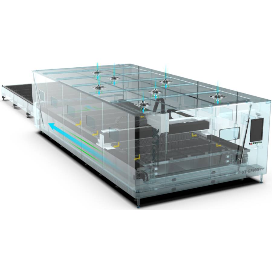 Applicationem et progressionem inclinatio apparatus sectionis laseris