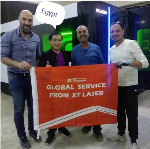 Sollicitudo gratuiti muneris initium a novo die XTlaser Post venditionesque Global Service Linea Pakistan Station