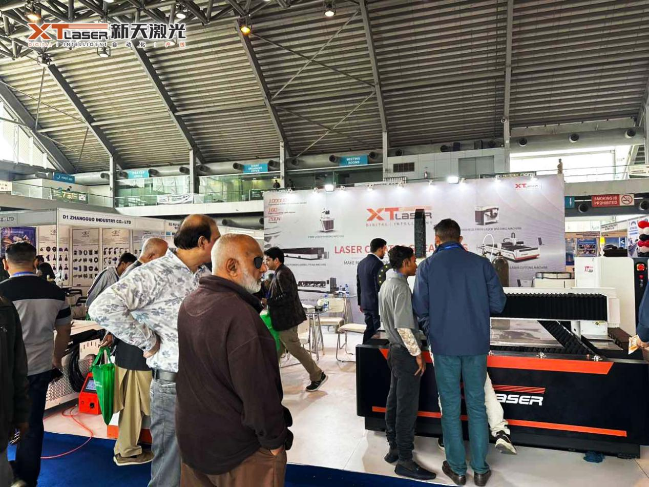 Exhibition elucidat | Novum Tian Laser iter ad Pakistan perfecte terminatur!